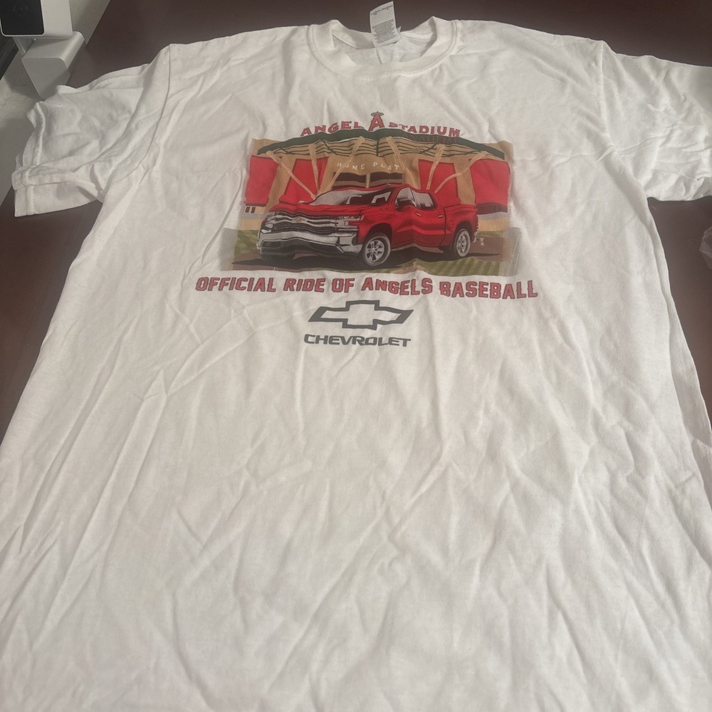 ANAHEIM ANGELS CHEVROLET T-SHIRT Medium